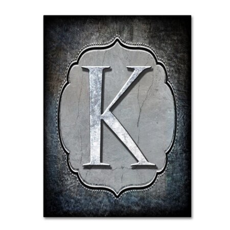 Trademark Fine Art LightBoxJournal 'Letter K' Canvas Art, 24x32 ALI10350-C2432GG